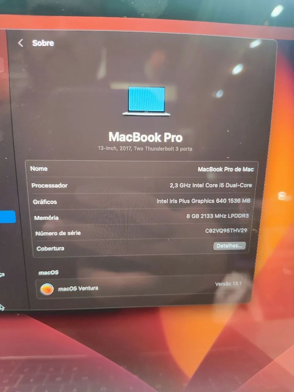 MacBook pro 2017 - Foto 5