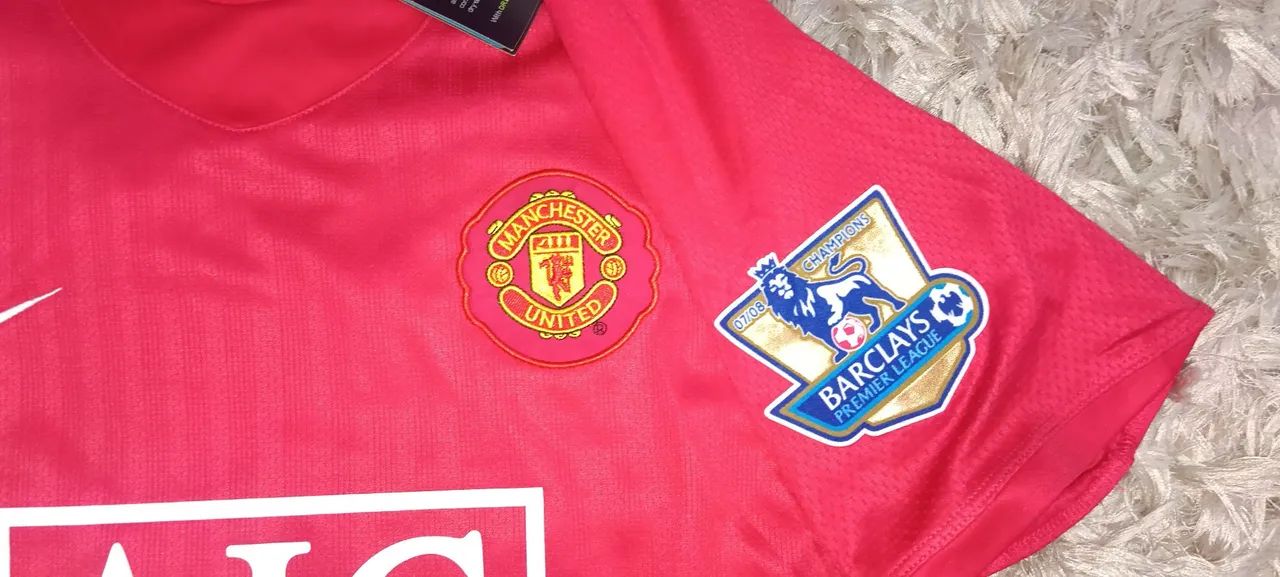 Camisa Retro M. United 2007/2008 "Ronaldo 7" - Foto 5