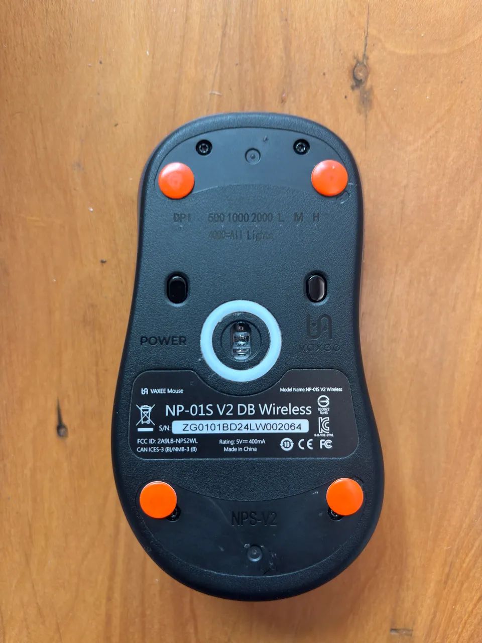 Mouse Vaxee NP-O1s V2 Blue - Foto 3