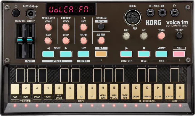 Sintetizador Korg Volca Fm - Foto 3