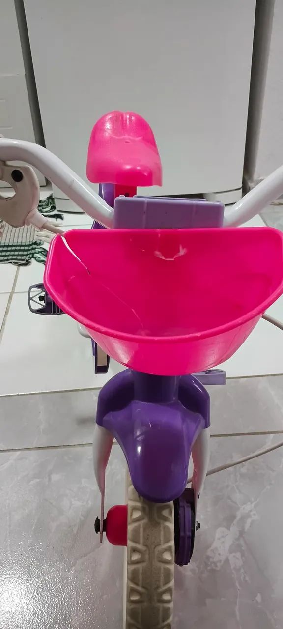 Bicicleta aro 12, sem marchas. Usada. - Foto 2