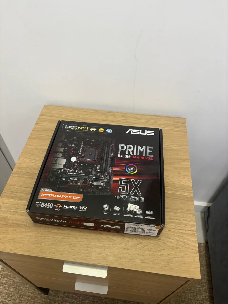 PLACA MÃE ASUS PRIME B450M-GAMING/BR