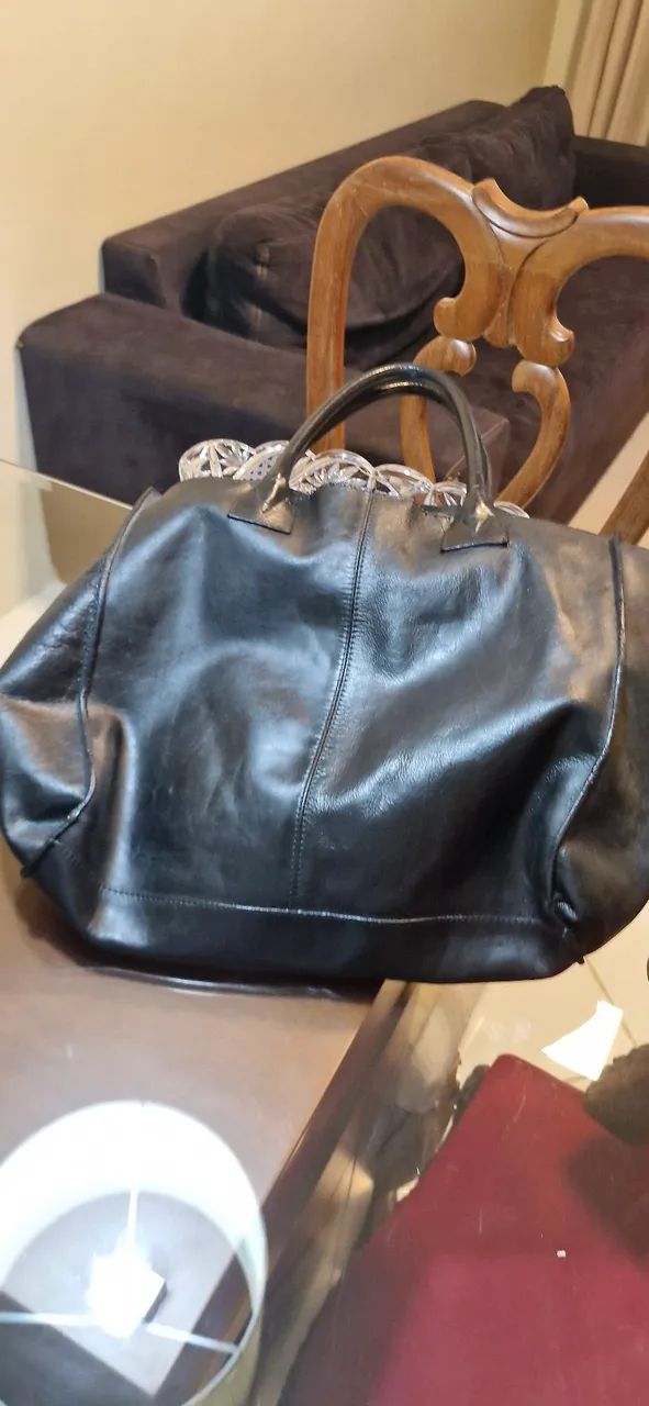 Bolsa couro Marca Dumond - Foto 2