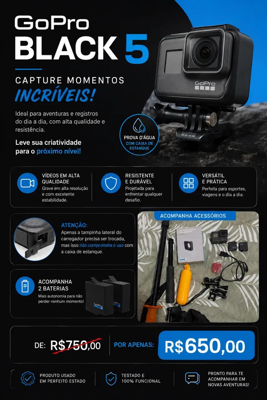 Gopro black 5