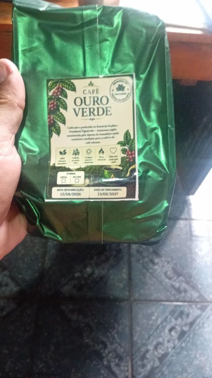 Café 100%natural e puro