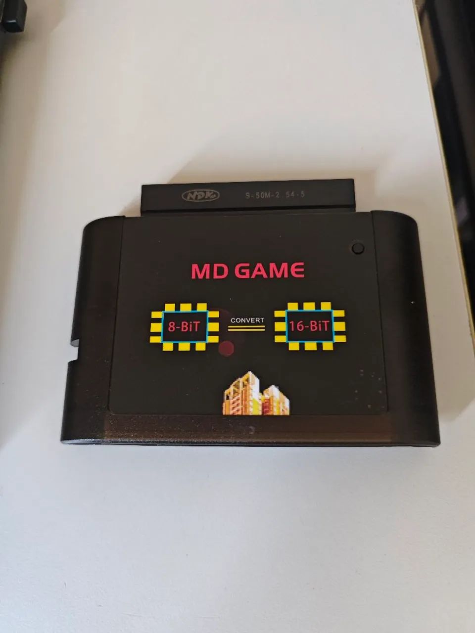 Adaptador para jogos de Master System no Mega Drive 
