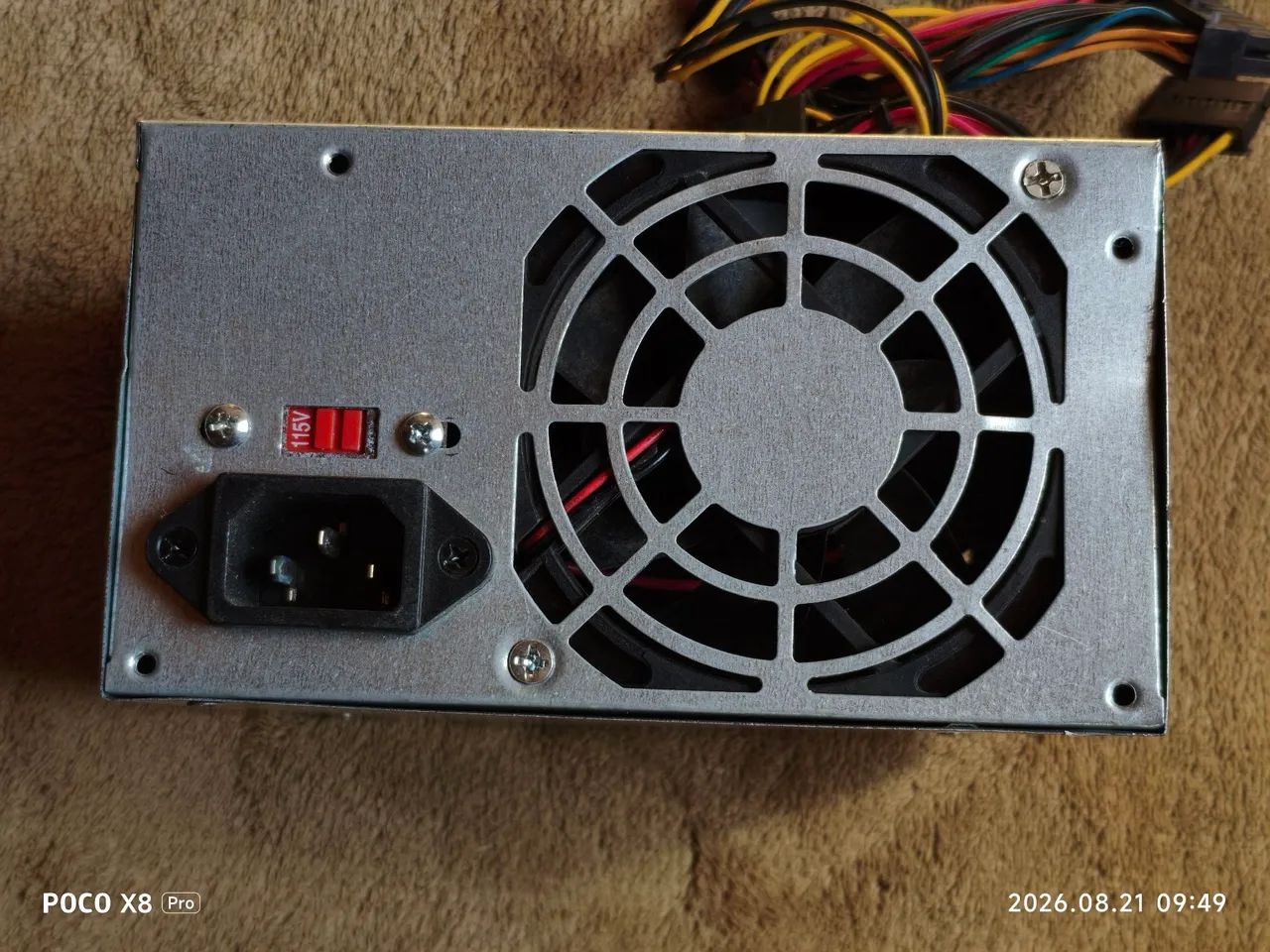 FONTE BLU230 ATX 24P 230W BLUE CASE - Foto 4
