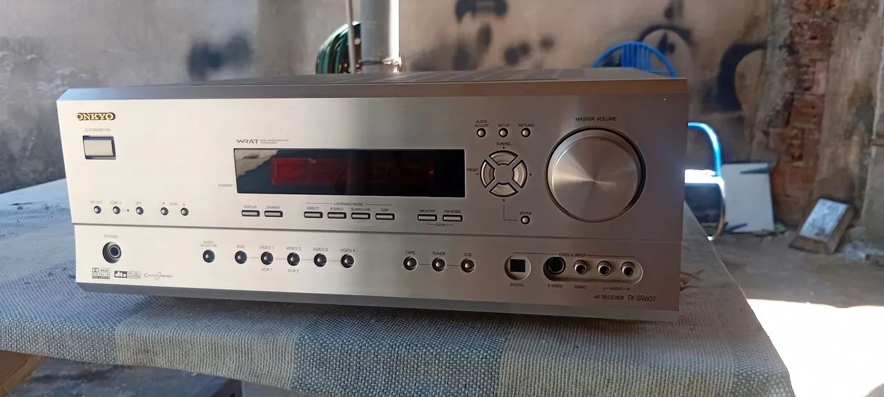 Receiver Onkyo TX SR 601 - Aparelhos de Som - Parque Anhanguera II