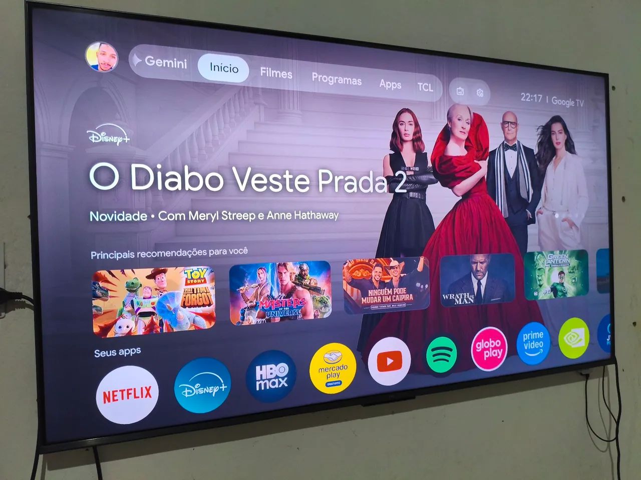 Smart TV TCL 55" 4K QD-Mini LED C6K - Foto 2