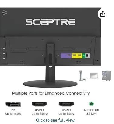 Monitor Gamer Sceptre 22 Pol c/ Suporte - Foto 3