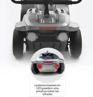 Cadeira Scooter Elétrica Dobrável CS Dellamed - Foto 2