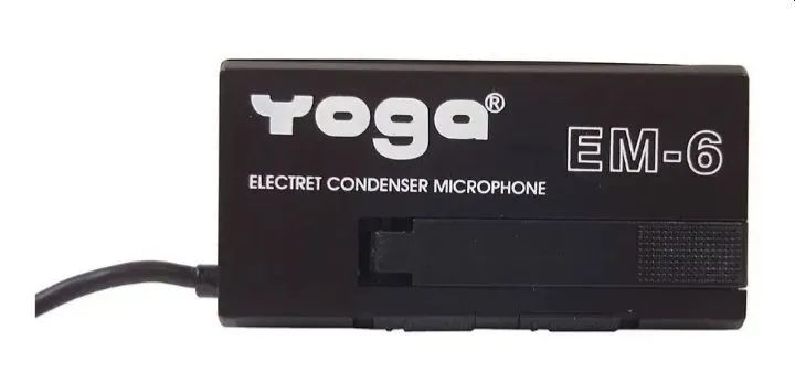 Microfone Lapela Em-6 Stereo Profissional Yoga Em6 Status - Foto 3