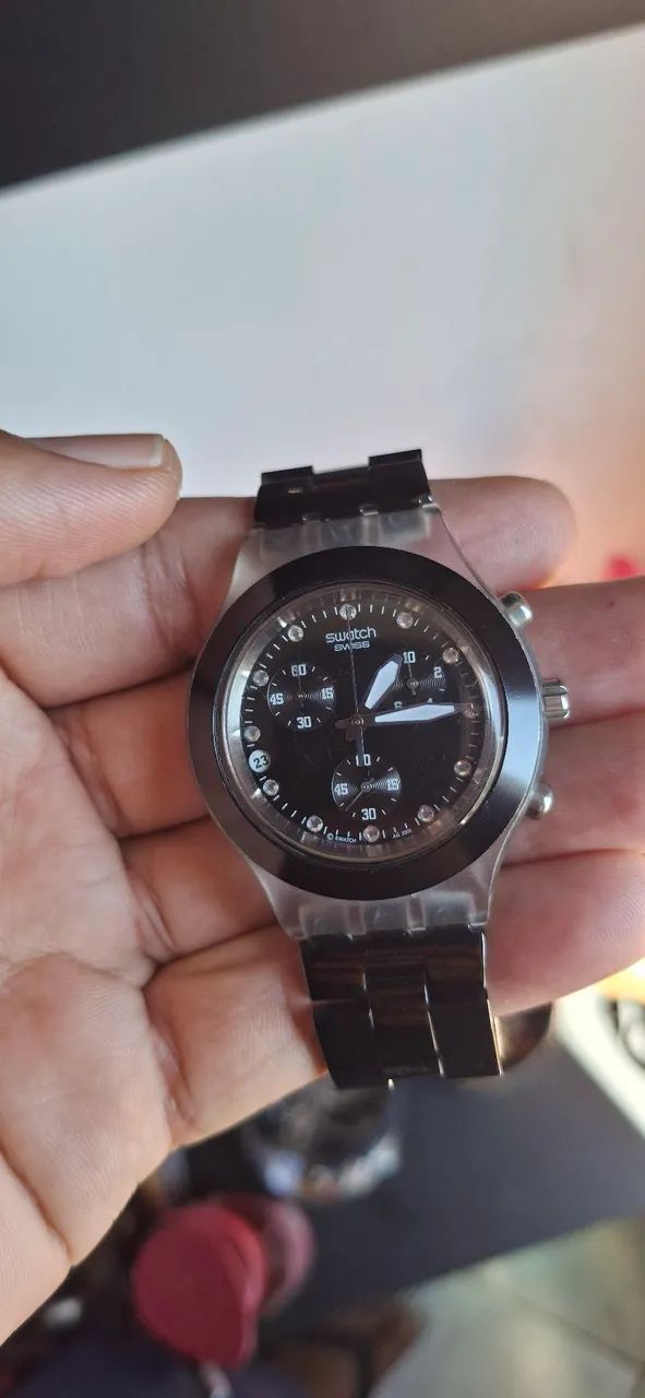 Relógio  swatch  original vendo olx pay  entrega pra  todo Brasil  - Foto 2