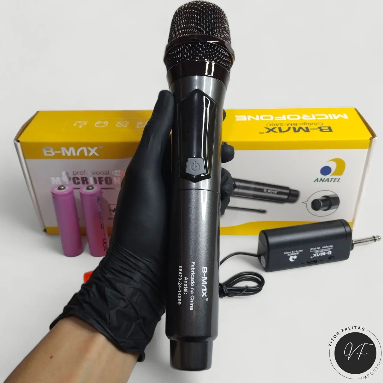 Microfone sem Fio | Entrega Grátis em VCA 