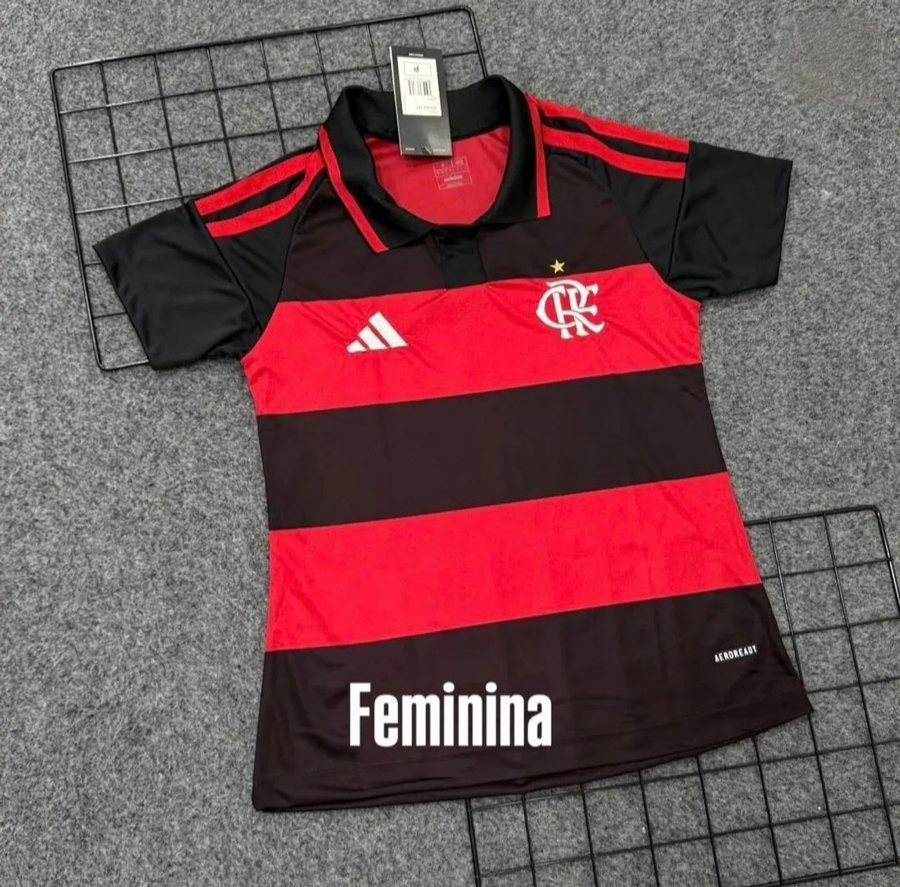 CAMISA DO FLAMENGO FEMININA - Foto 5