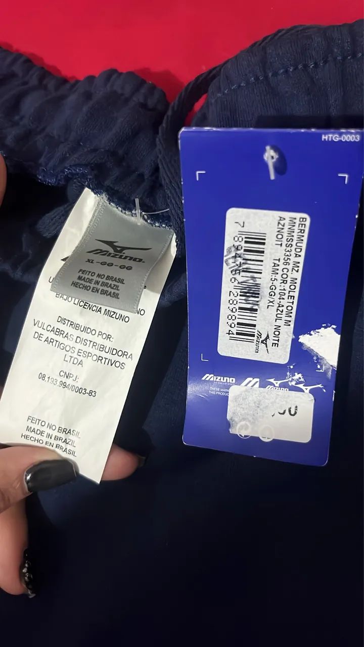 Bermuda mizuno nova com etiqueta  - Foto 3