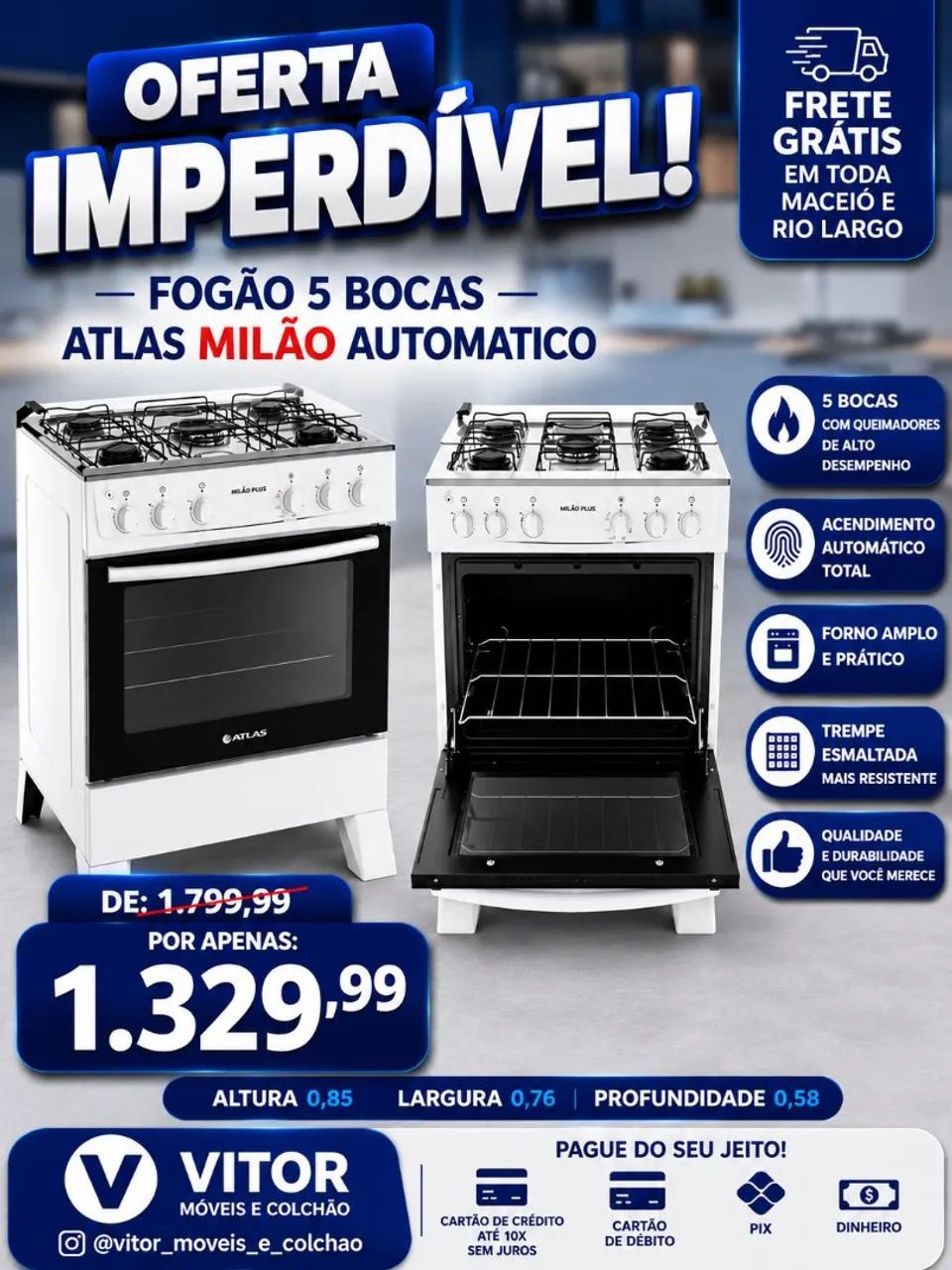 OFERTAS DE FOGÃO  - Foto 2