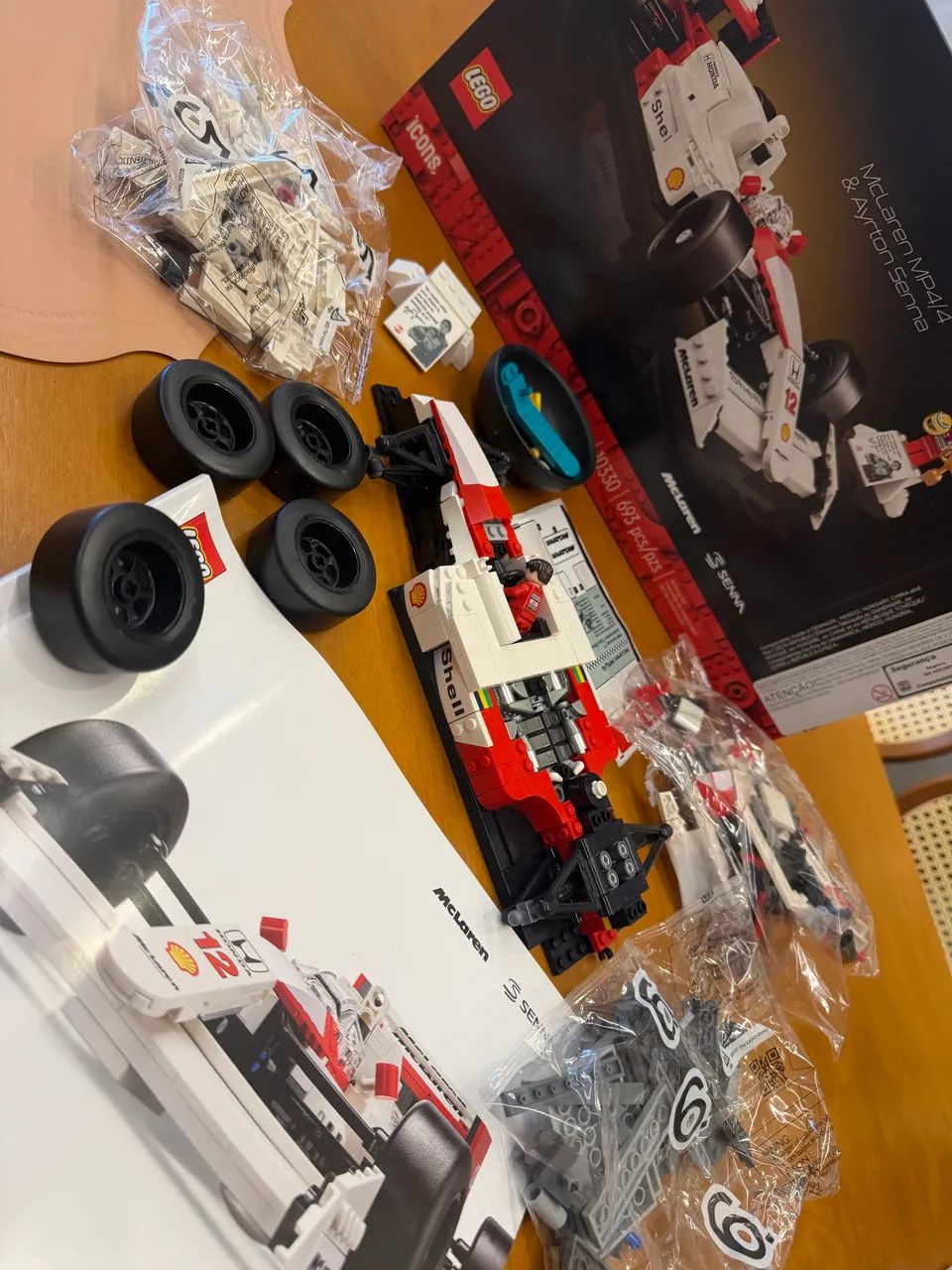 Lego carro do Ayrton de Sena - Foto 2