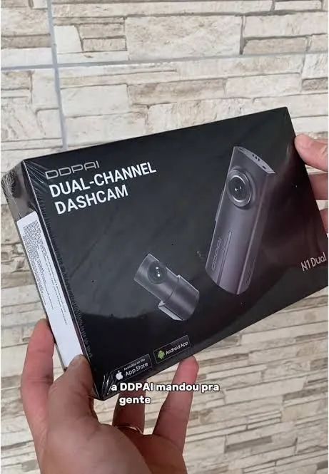Câmera Veicular Dashcam N1 DDPAI Dual C/ Cartão de memória 