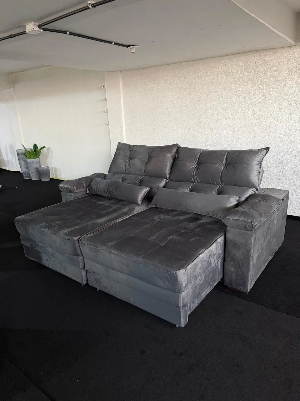 Retractable and Reclining Sofa - New422082032876267523