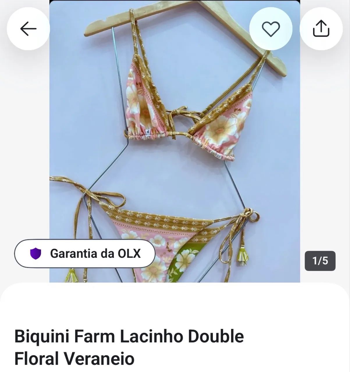 Farm Combo (biquíni GG ,chapéu e copo) $320,00 - Foto 5