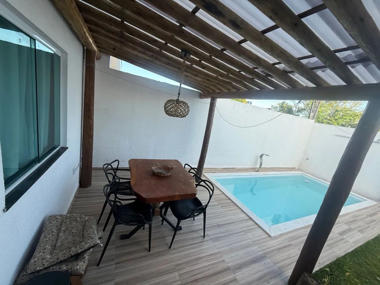 Alugo casa com PISCINA para temporada em Jauá  - Foto 2