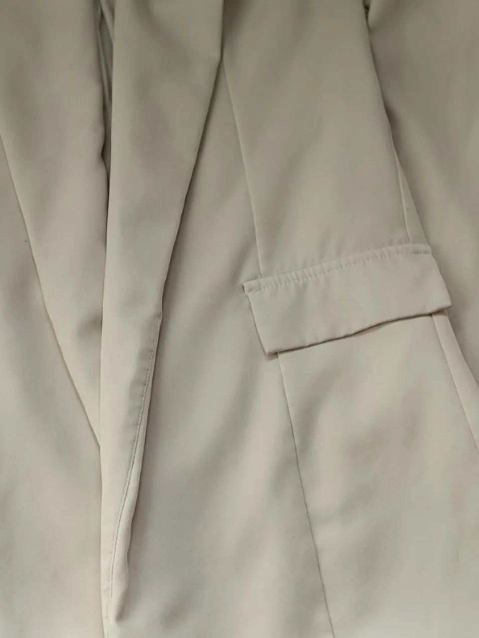 Blazer Branco Alongado  - Foto 3