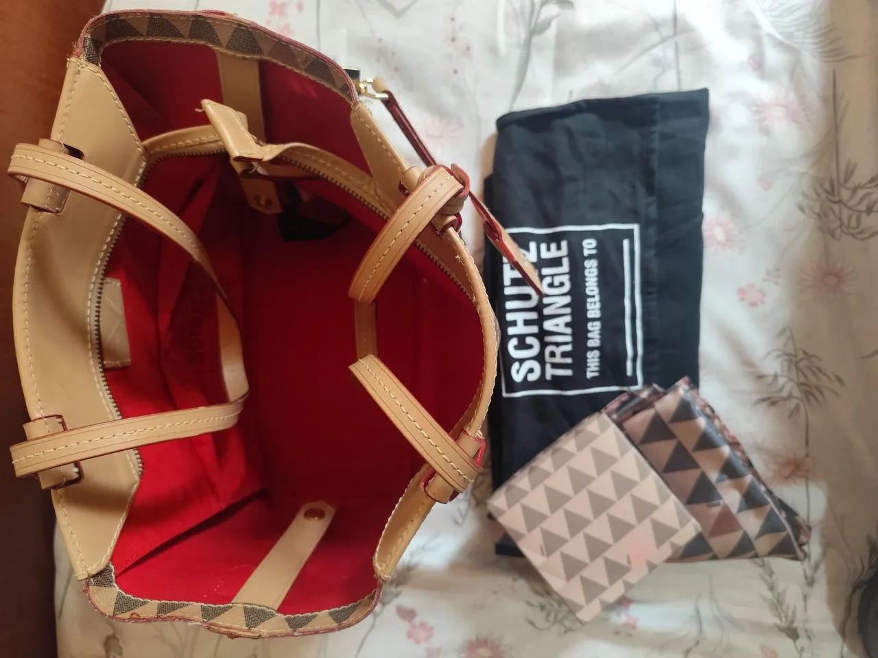 Bolsa Schutz Triangle Mini Nina Original + Brinde - Foto 5