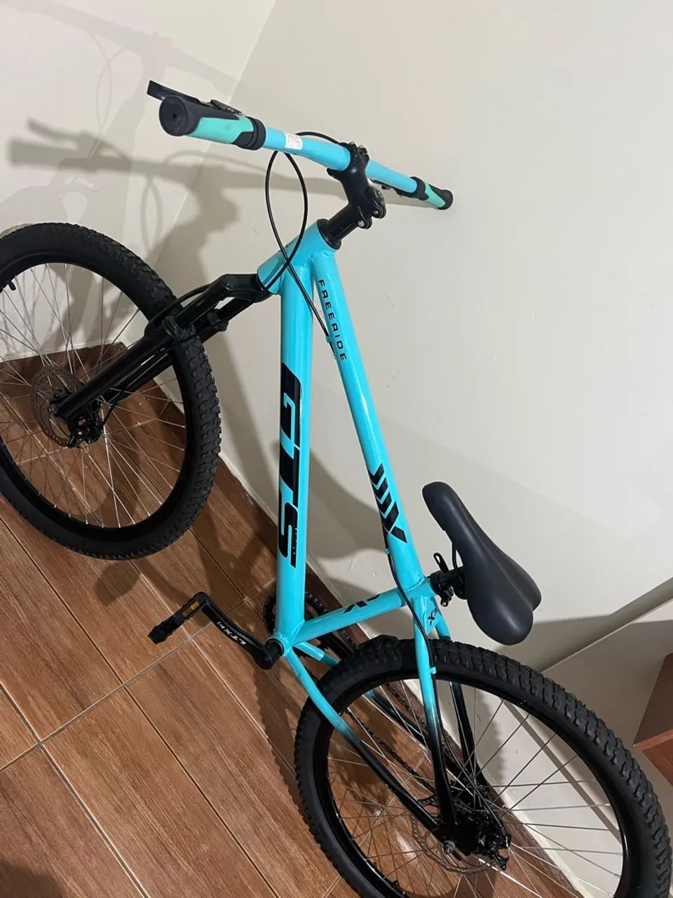 Bicicleta zero aro 26 gts x3 freeride freio a disco 