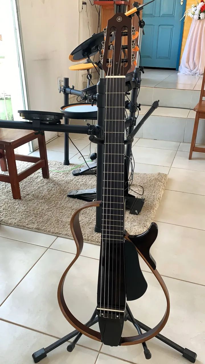 Violão yamaha silent slg200n - Foto 2