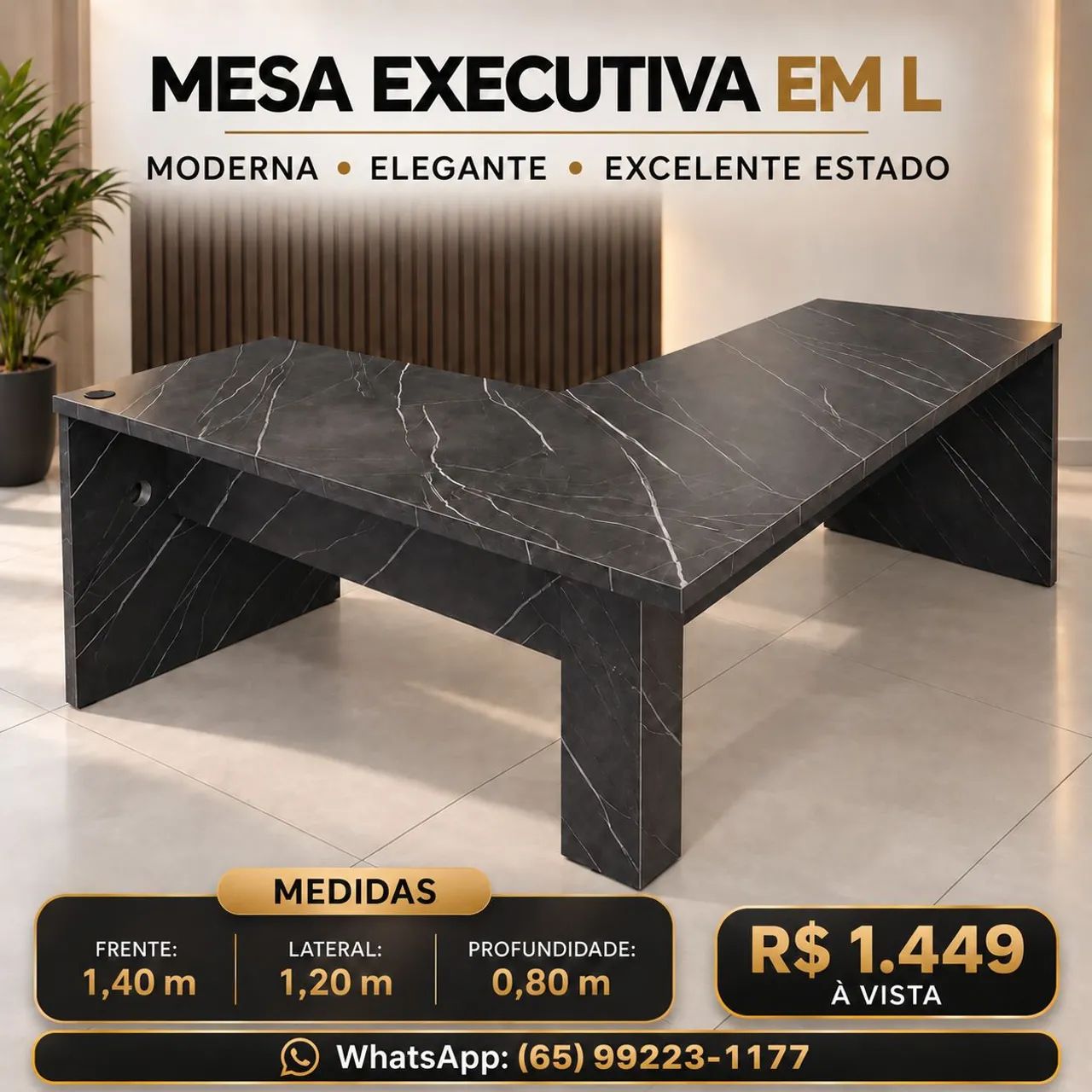 Mesa Escritório  - Foto 5