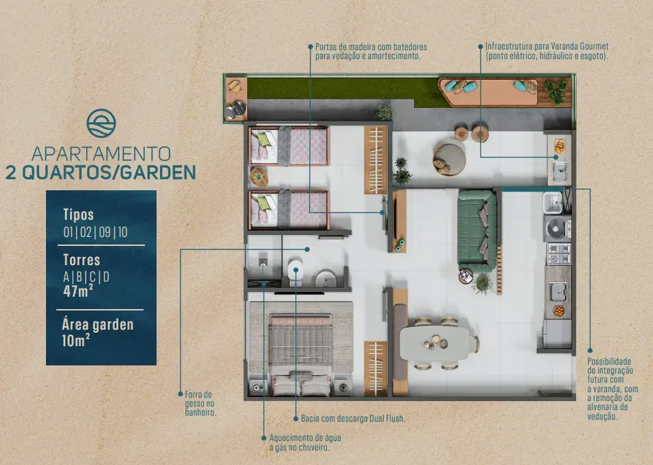 PLANTA 47m²