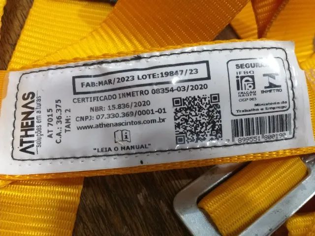 Cinto segurança para trabalho em altura - Foto 2