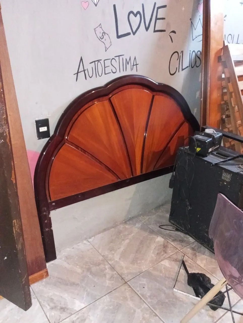 Cama de casal de madeira  - Foto 4