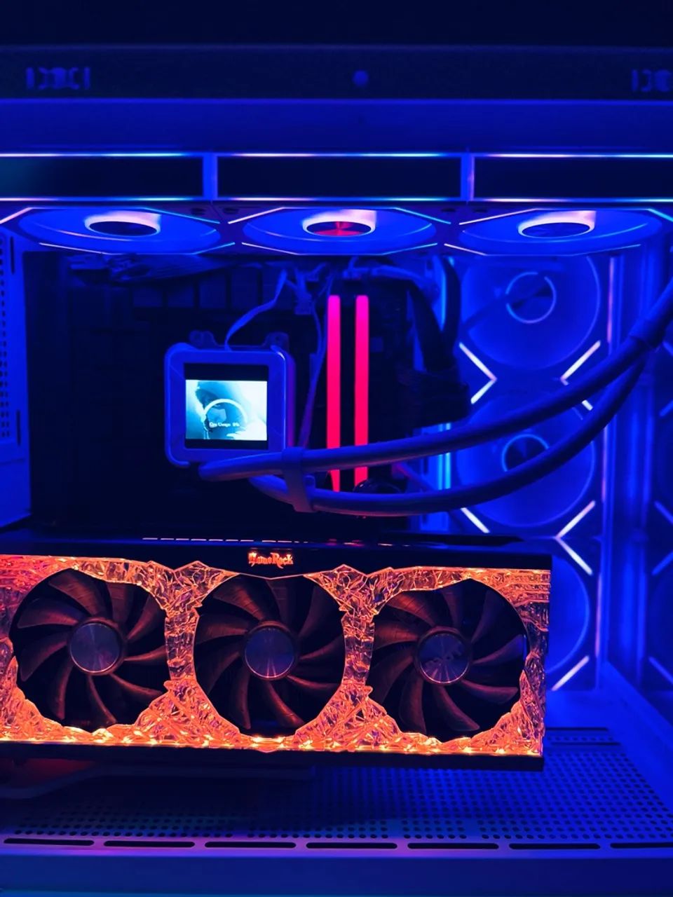 PLACA DE VÍDEO 3080 GAMEROCK COM CAIXA E ACESSÓRIOS ORIGINAL ! - Foto 2