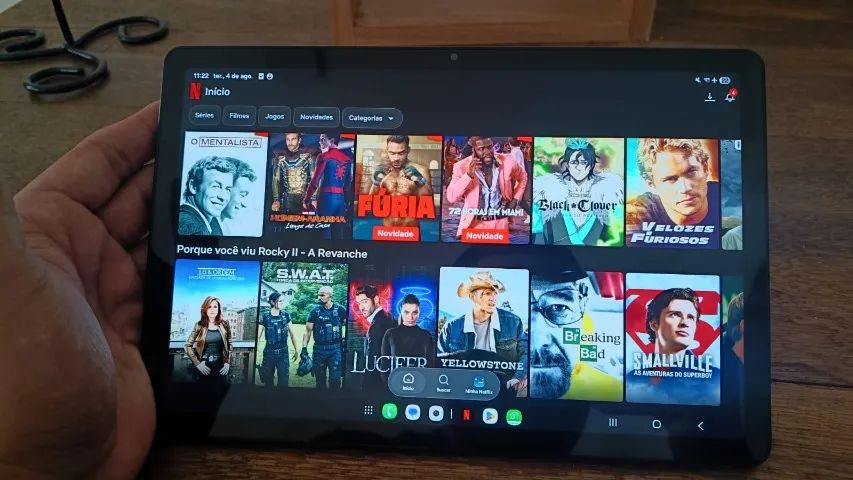 Tablet Samsung A9+ tela 11" e chip 5G - Foto 2