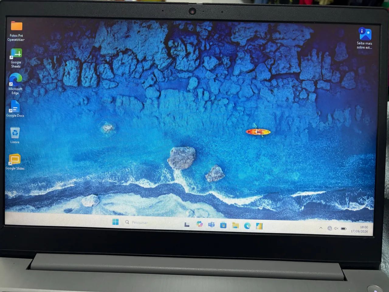 Vendo Notebook Lenovo IdeaPad 3i 15,6?, modelo 82BU0006BR - Foto 2