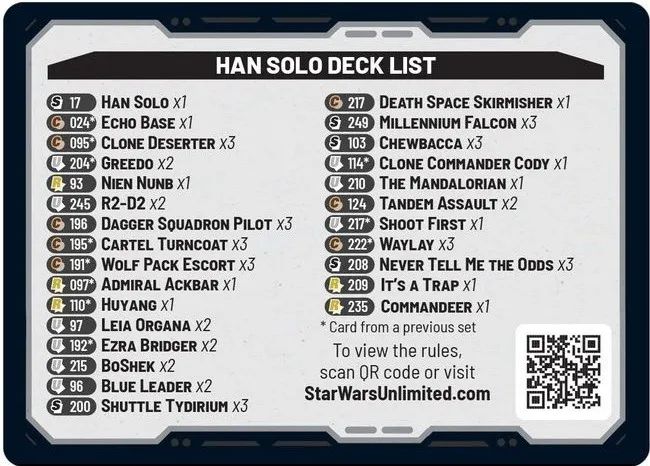 2 DECKS Star Wars Unlimited - Boba e Han Solo - Foto 4