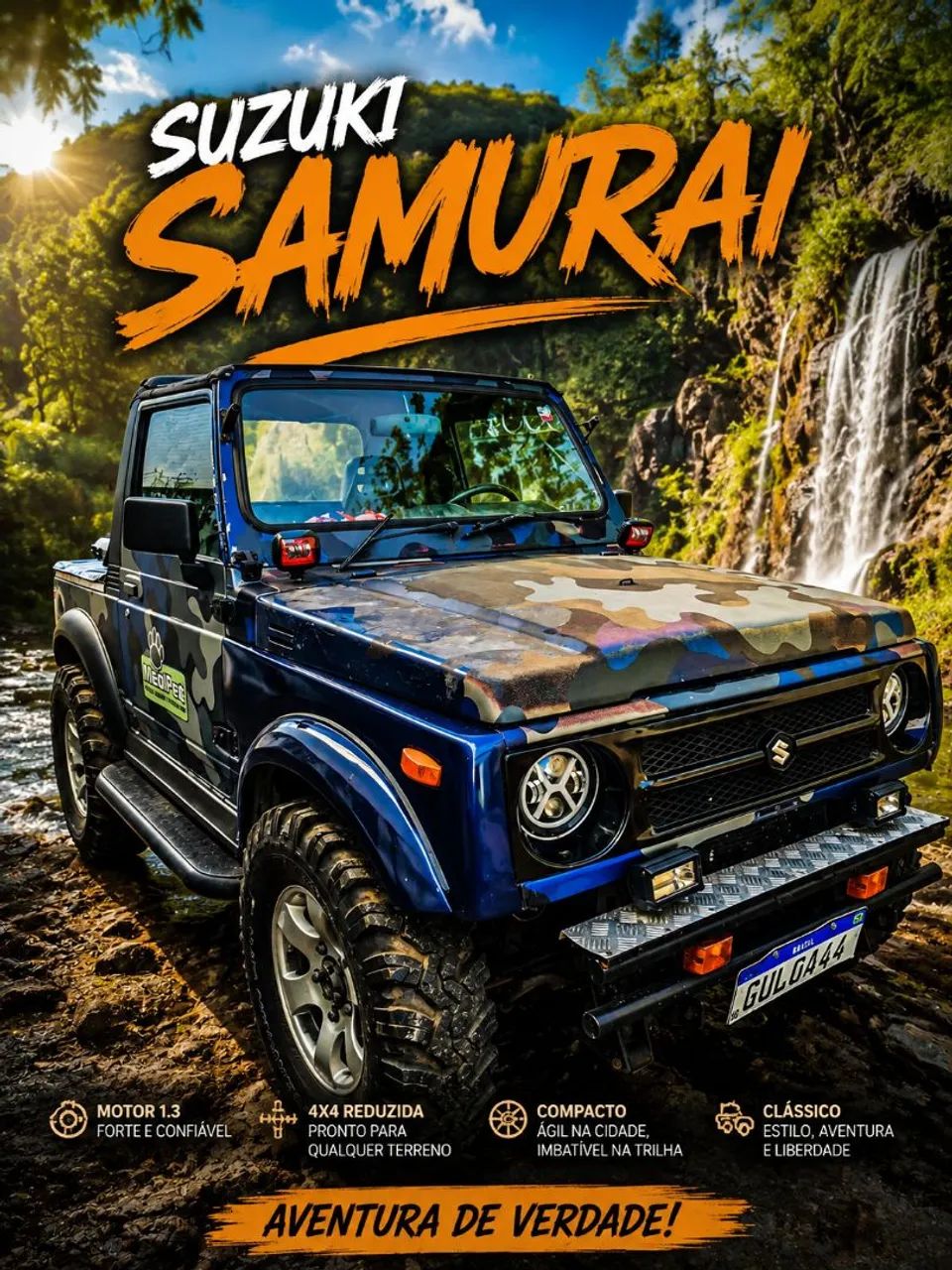 Suzuki Samurai Samurai JX Canvas 1.3 1995