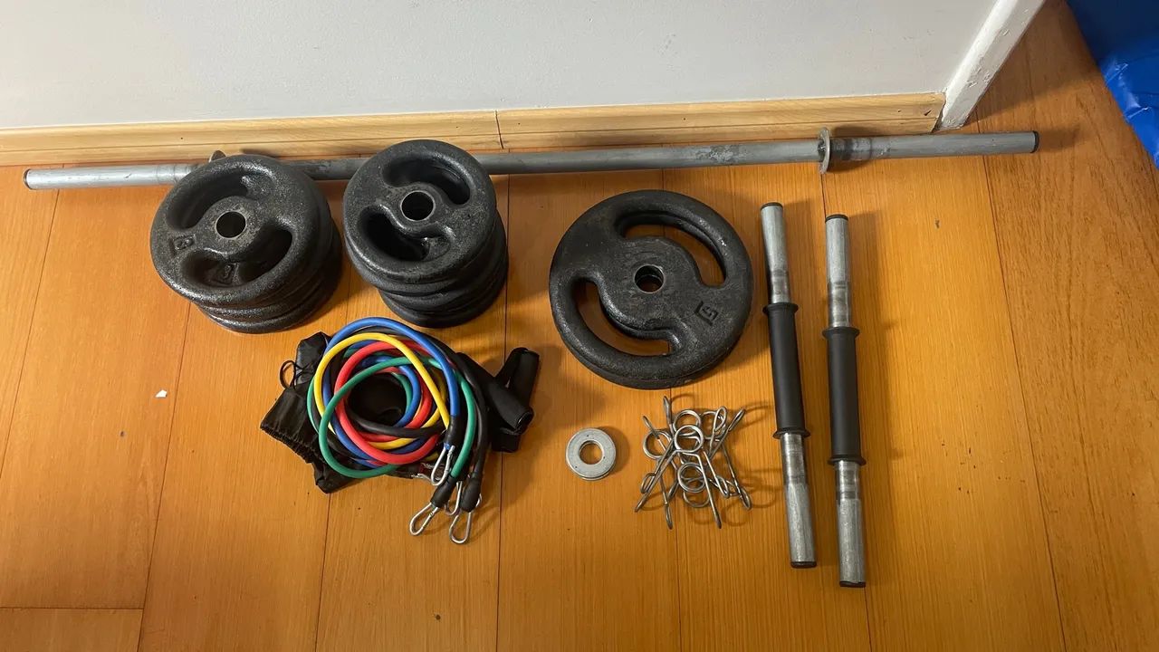 Kit Anilhas Treino - Foto 4
