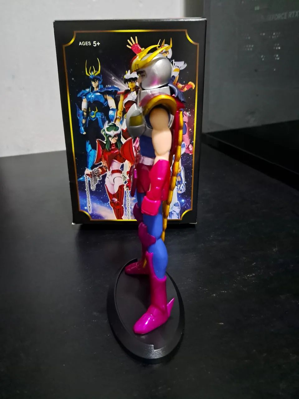 Action Figure Cavaleiros do Zodíaco - Ikki 18cm - Foto 3