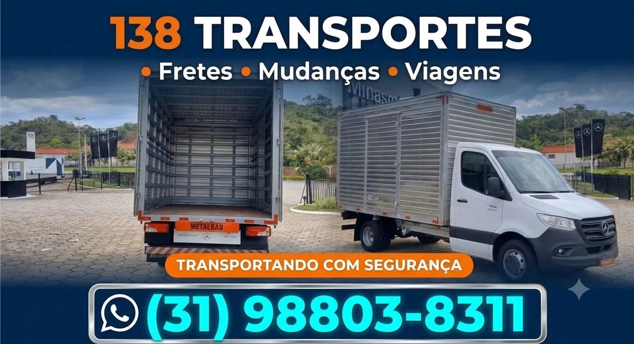 Fretes mudanças e viagens 