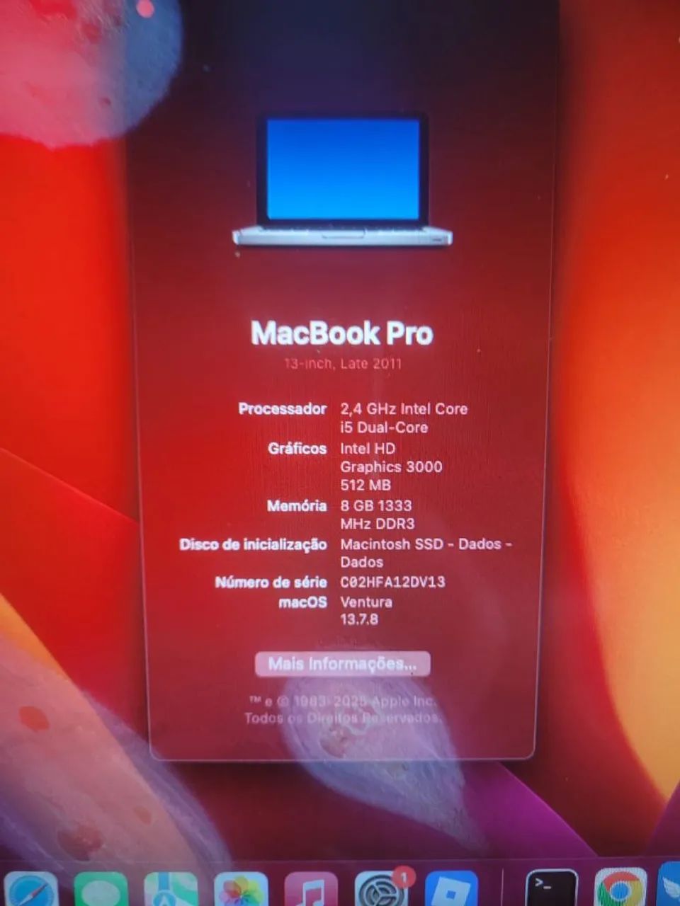 Vendo MacBook pro 13  - Foto 5