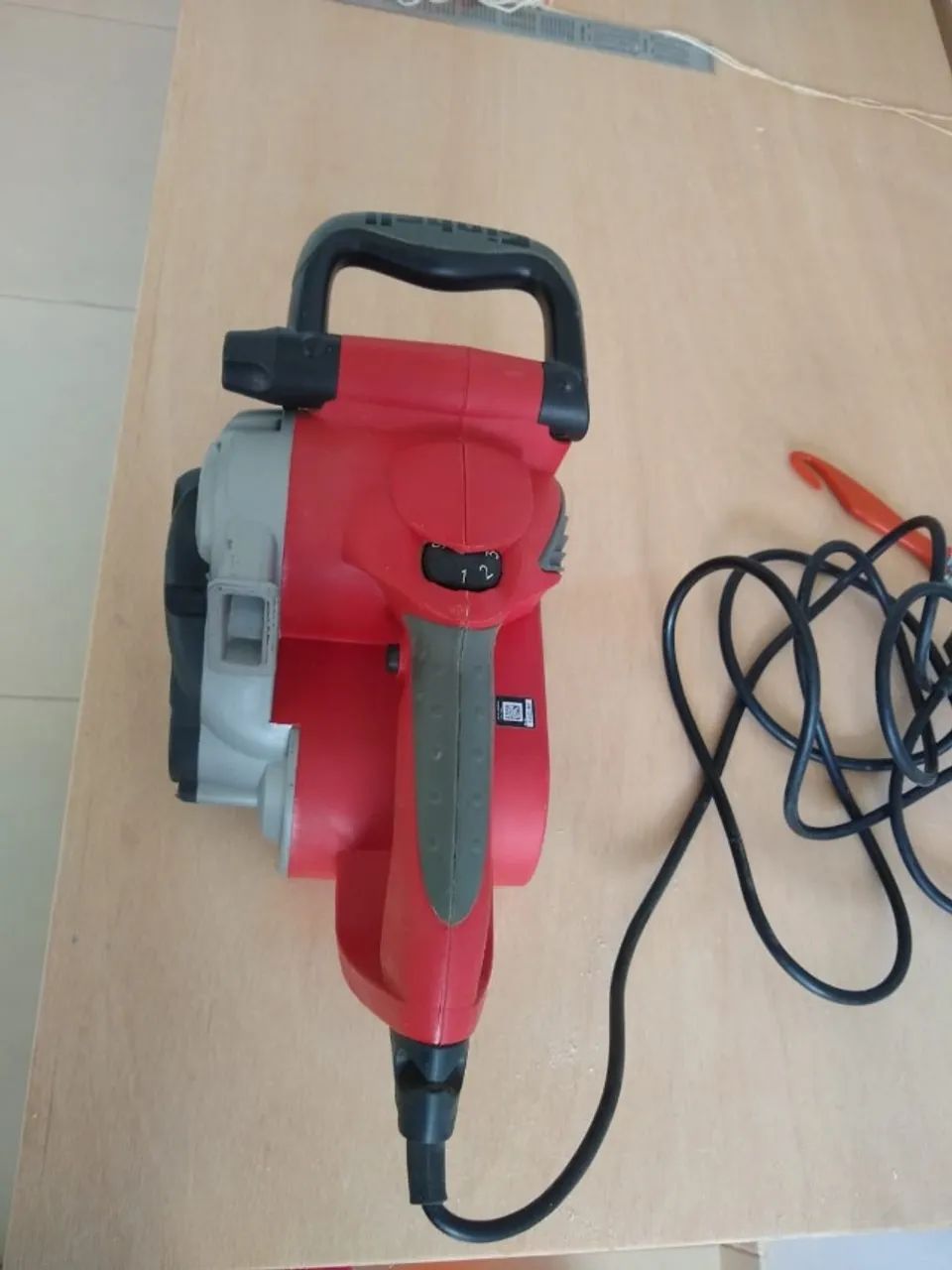 Lixadeira de cinta einhell Rt-Bs75 850w (127v) - Foto 4