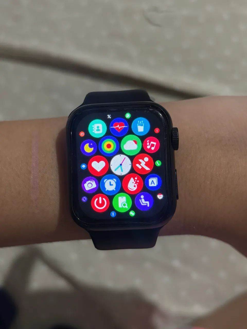 Smartwatch inteligente preto mini 38mm - Foto 3