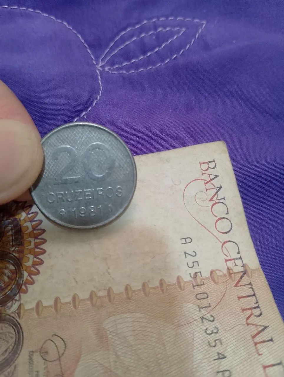 Notas e moedas antiga  - Foto 2