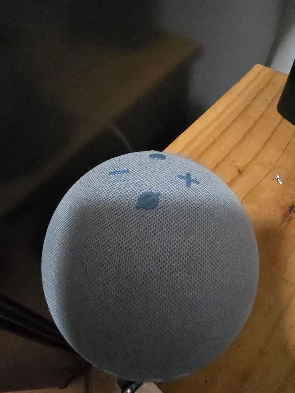 Echo Dot (4ª Geração) Amazon, com Alexa, Com Relógio, Smart Speaker, Azul - Foto 4