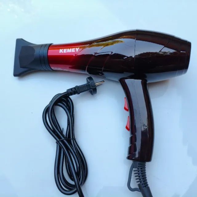 Secador de Cabelo Profissional Kemey Original - Foto 5