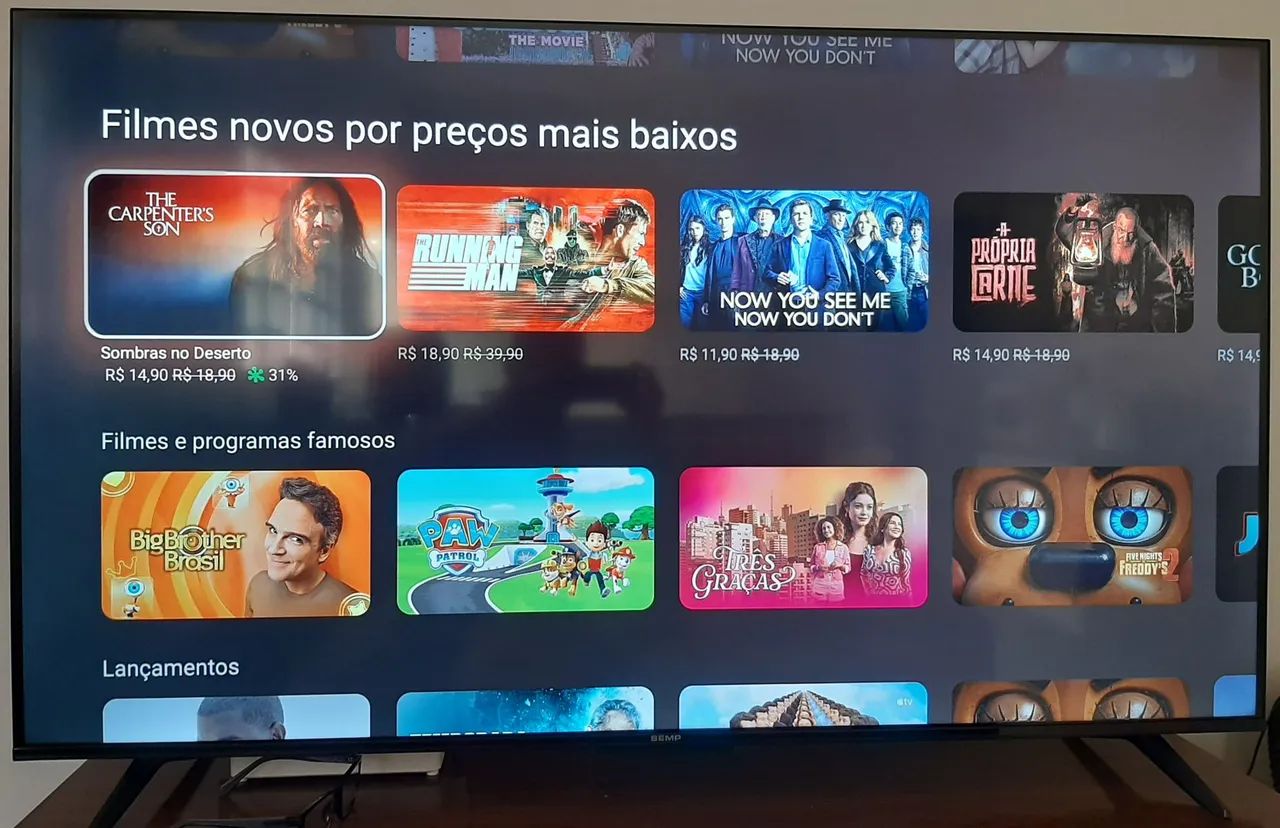 TV NOVA 55 4K GOOGLE ASSISTENTE 