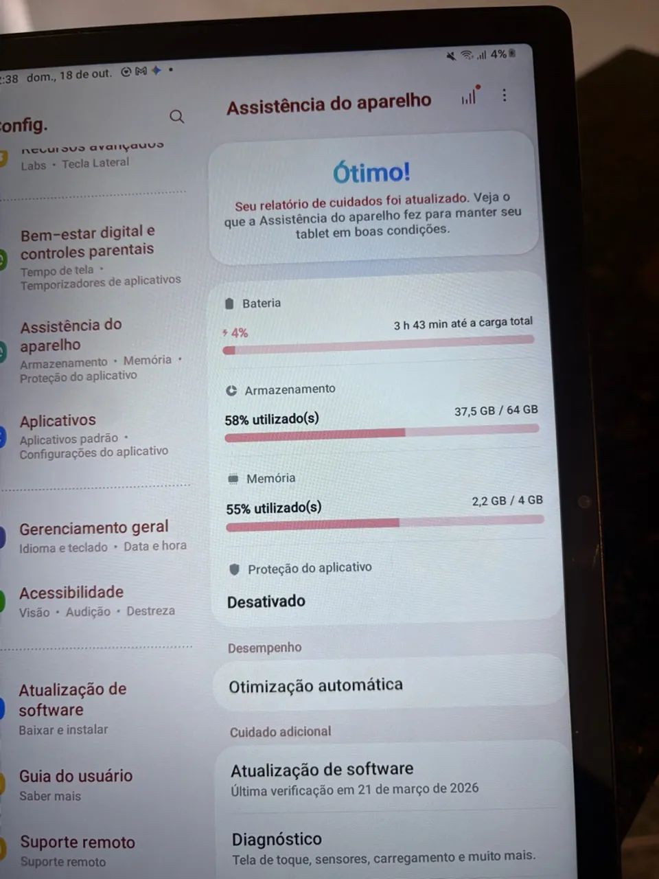 Tablet Samsung Galaxy Tab A8  64GB - Foto 4